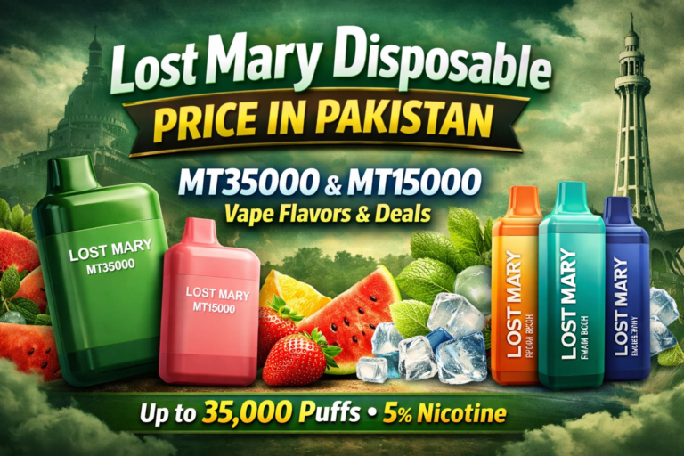 Lost Mary Disposable Price in Pakistan: MT35000 & MT15000 Vape Flavors