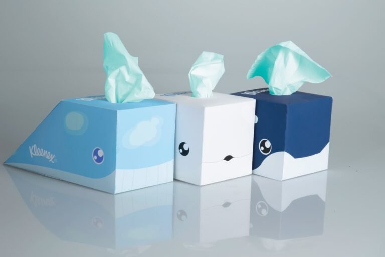 tissue box packaging design