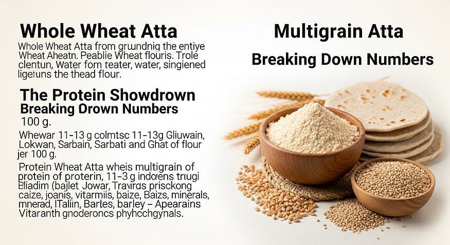 Multigrain Atta vs Whole Wheat Atta