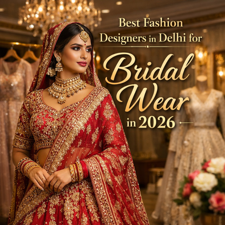 Best Fashion Designers in Delhi for Bridal Wear in 2026