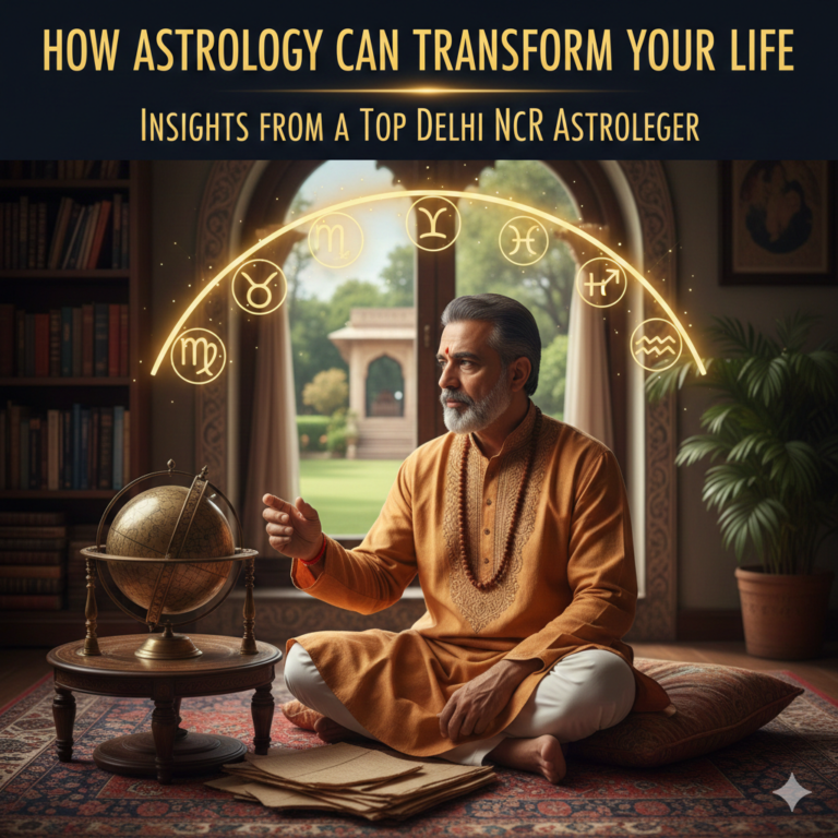 How Astrology Can Transform Your Life: Insights from a Top Delhi NCR Astrologer