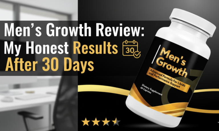 Men’s Growth 30-Day Trial – Real Experience Breakdown Men's Growth real review