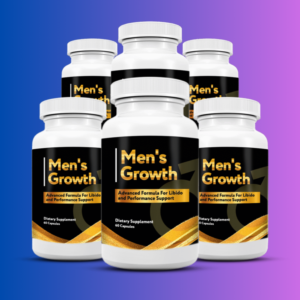 men's growth supplement image illustrations