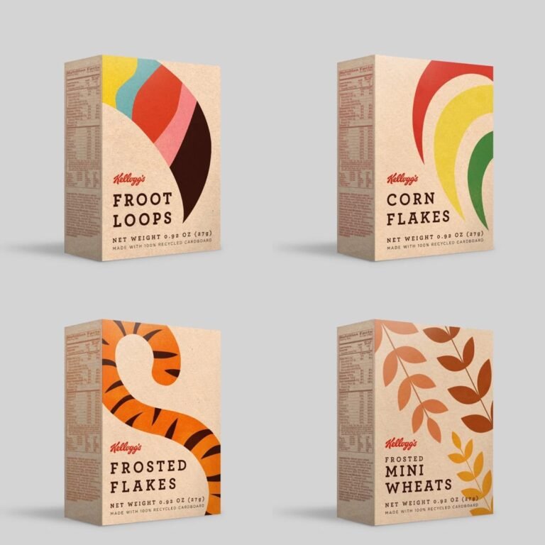 cereal packaging boxes