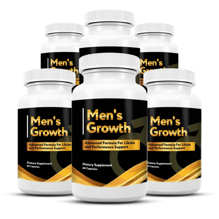 men's growth supplement image illustration 
