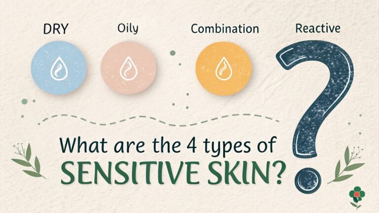 What Are the 4 Types of Sensitive Skin?