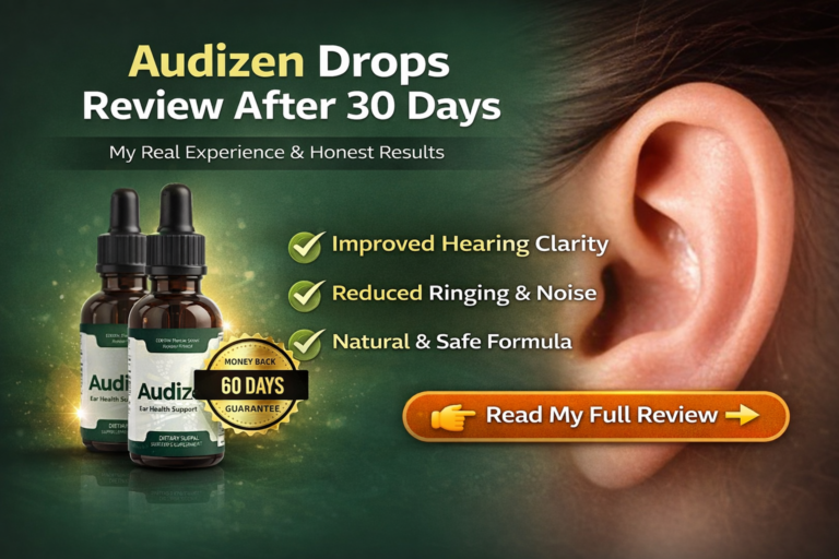 Audizen Supplement Review: My Honest Experience After 30 Days Audizen