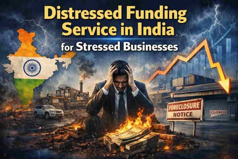 Distressed Funding Service in India for Stressed Businesses Distressed Funding Service
