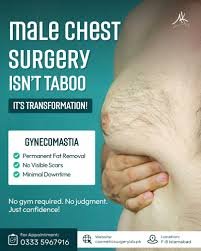 Step by Step Process of Gynecomastia Surgery in Islamabad for First Time Patients gynecomastia surgery in islamabad
