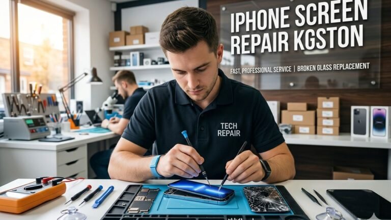 iPhone screen repair Kingston