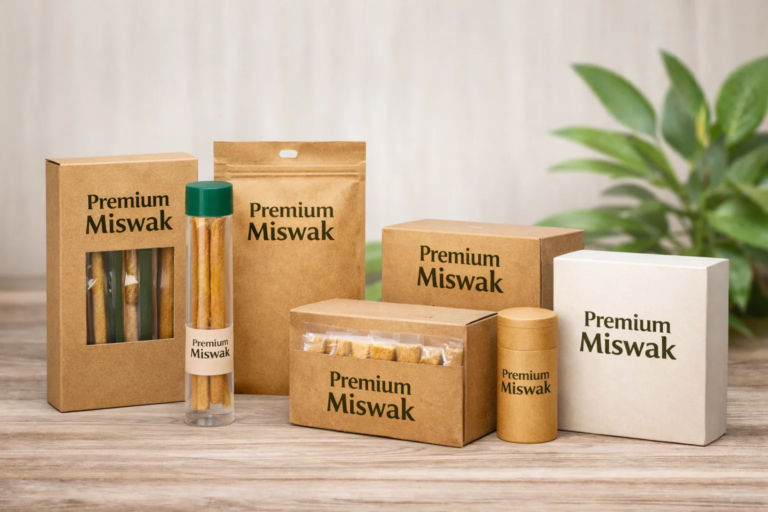 How Al Safaa Miswak Ensures Freshness with Quality Miswak Packaging Miswak Packaging