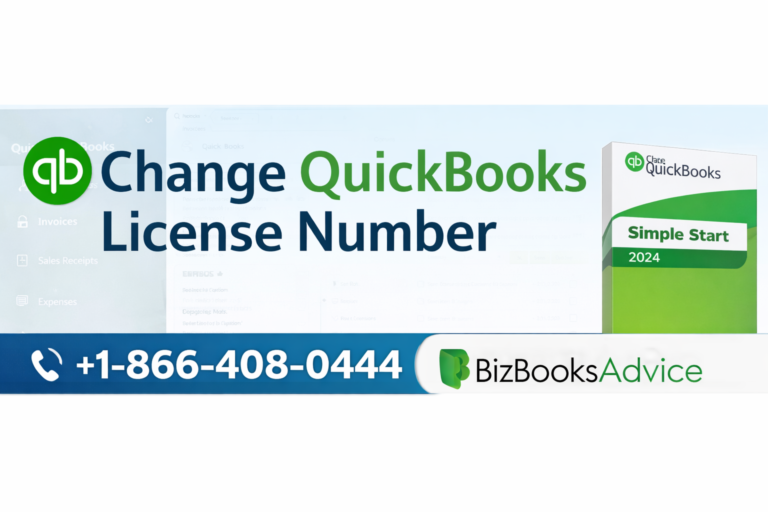 Change QuickBooks License Number