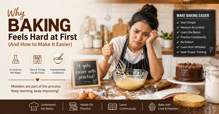 Why Baking Feels Hard at First (And How to Make It Easier)