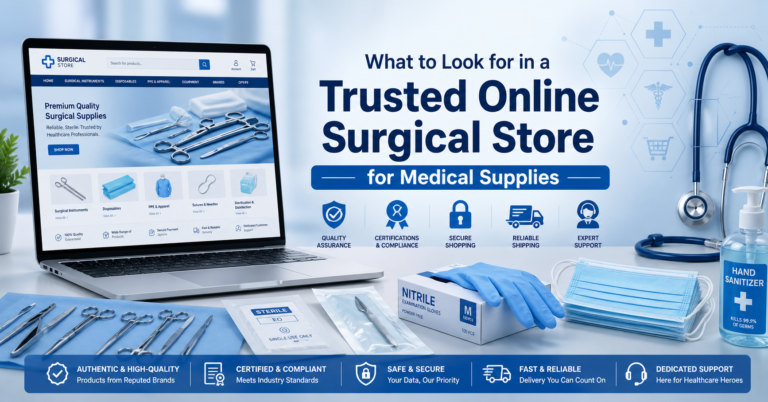 What to Look for in a Trusted Online Surgical Store for Medical Supplies
