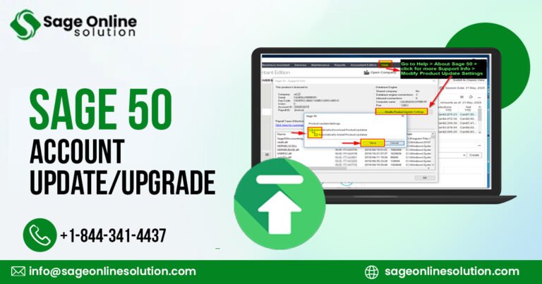 Sage 50 how to manually download updates