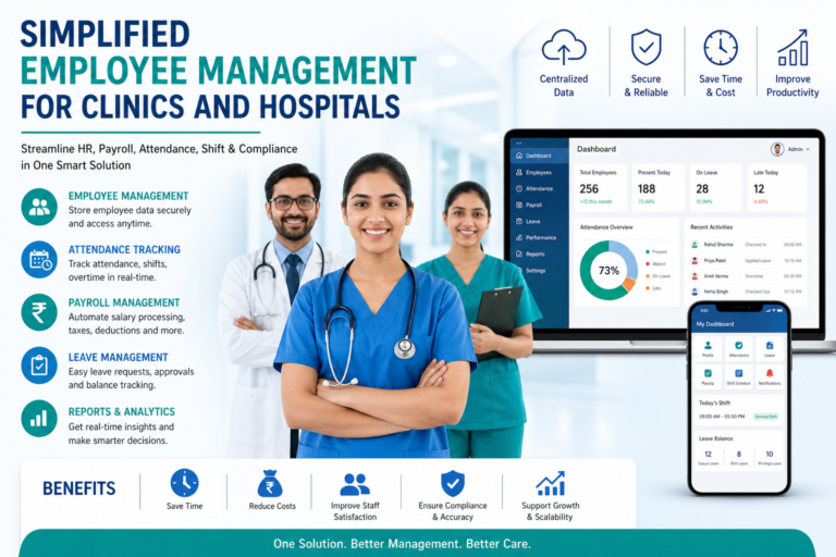 Simplified healthcare employee management solution