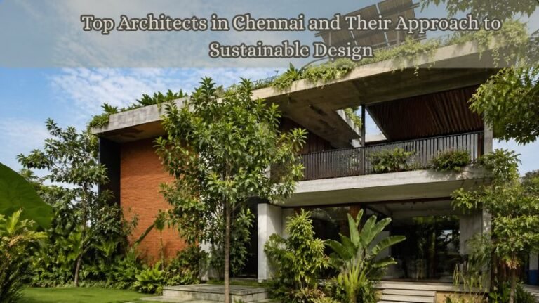Top Architects in Chennai and Their Approach to Sustainable Design