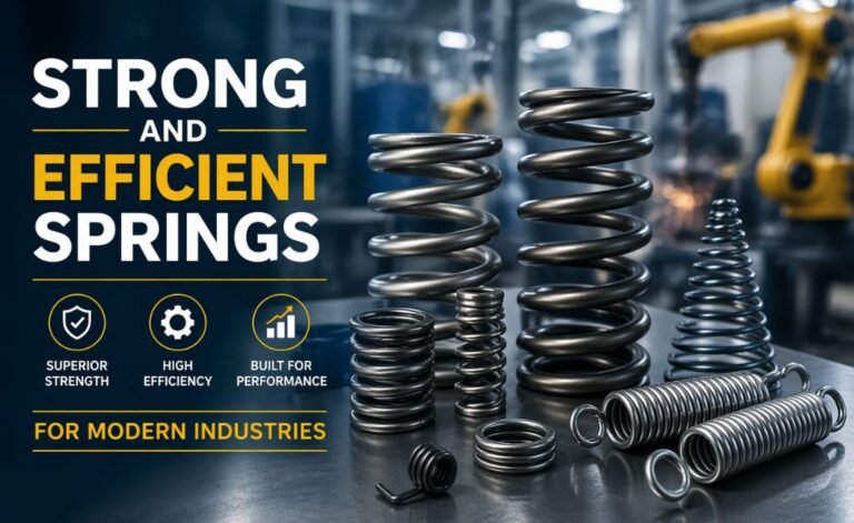 Strong and Efficient Springs for Modern Industries