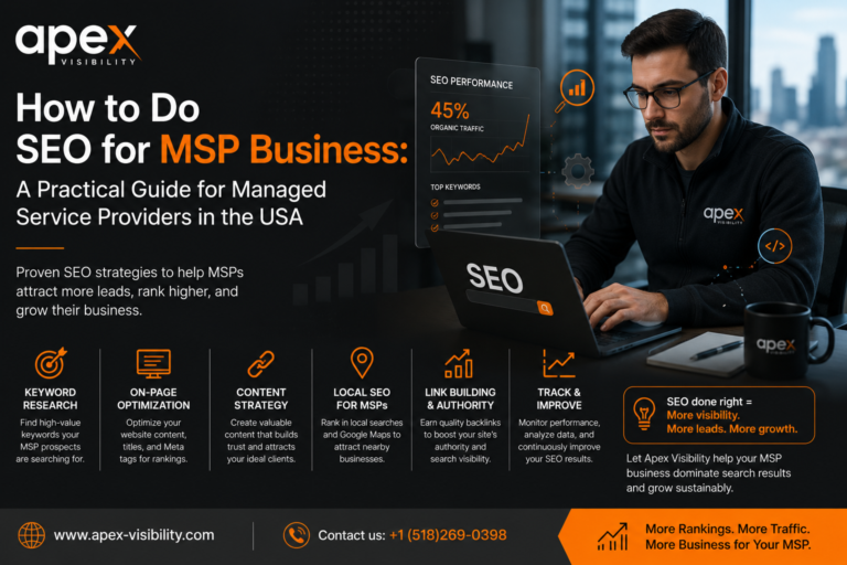 How to Do SEO for MSP Business