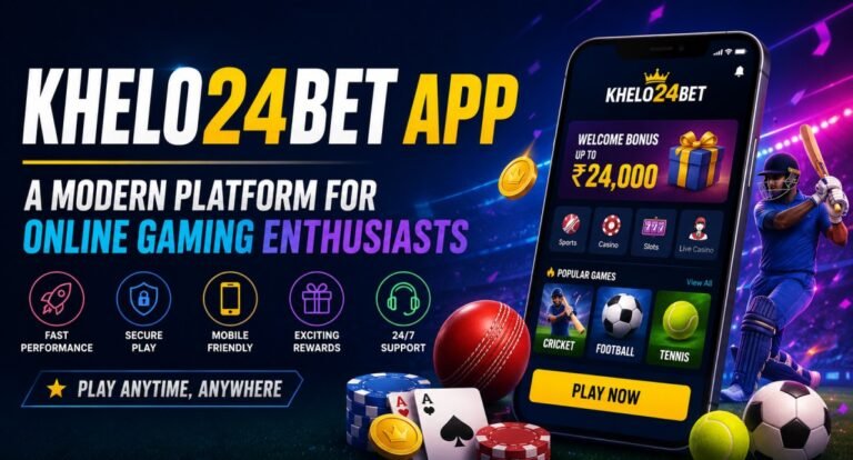 Khelo24bet App – A Modern Platform for Online Gaming Enthusiasts khelo24bet app
