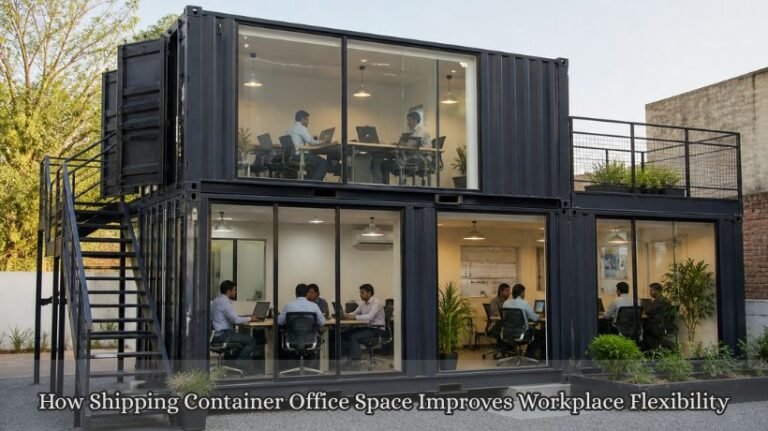 How Shipping Container Office Space Improves Workplace Flexibility