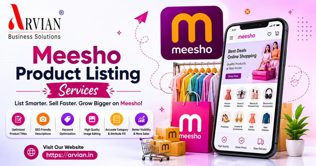 Meesho product listing services