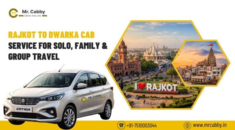 Rajkot to Dwarka Cab