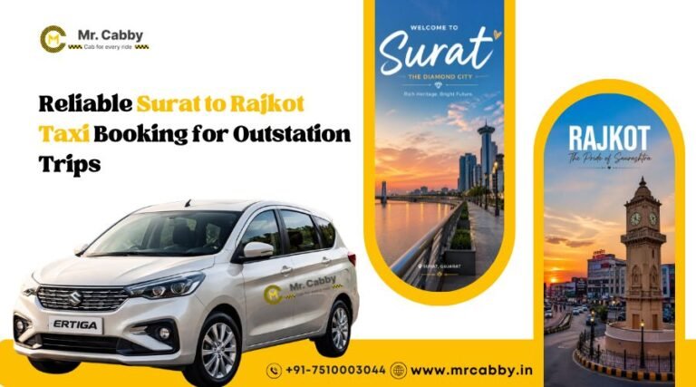 surat to rajkot taxi
