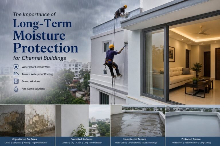 The Importance of Long-Term Moisture Protection for Chennai Buildings