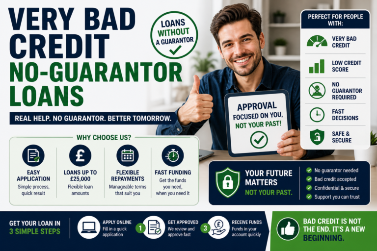 Very Bad Credit No-Guarantor Loans