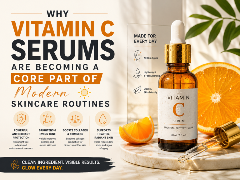 Why Vitamin C Serums Are Becoming a Core Part of Modern Skincare Routines