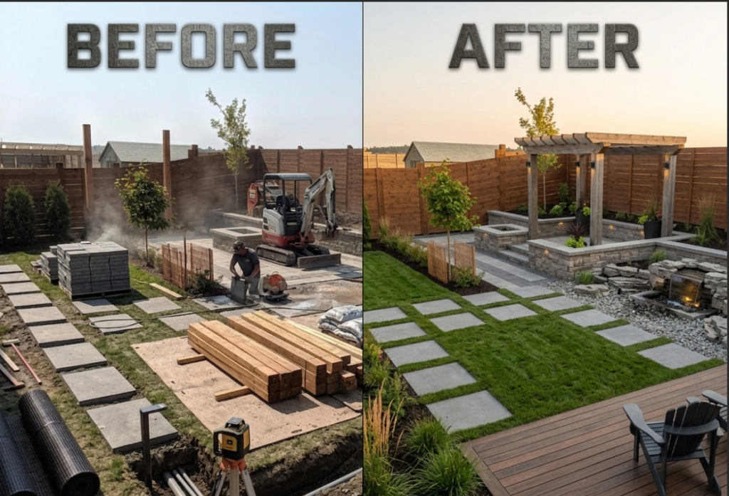 landscape Construction in Edmonton