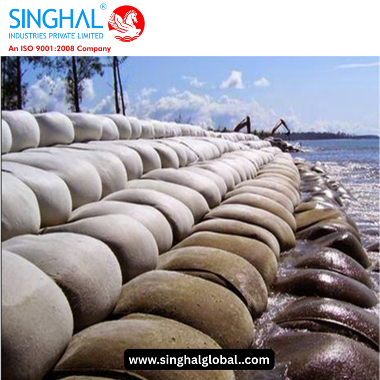 Premium Geo Textile Bags for Sustainable Riverbank and Coastal Protection Solutions
