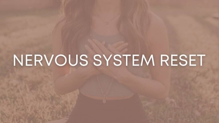 nervous system reset