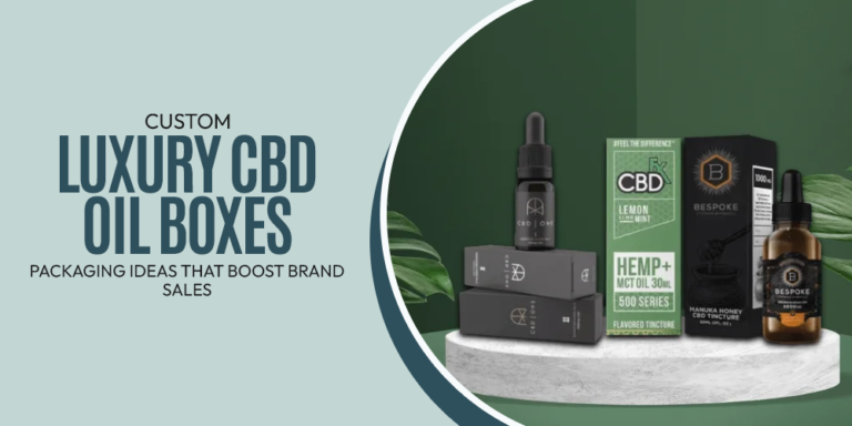 custom cbd oil boxes