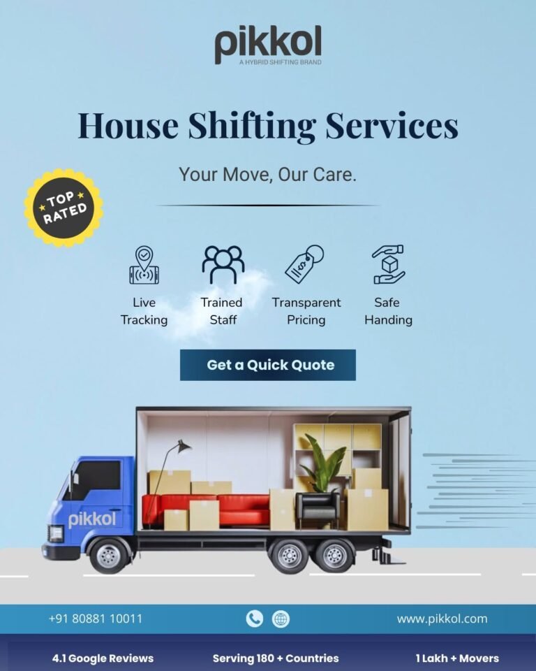 Household Shifting Services in Delhi Complete Guide house shifting in Delhi