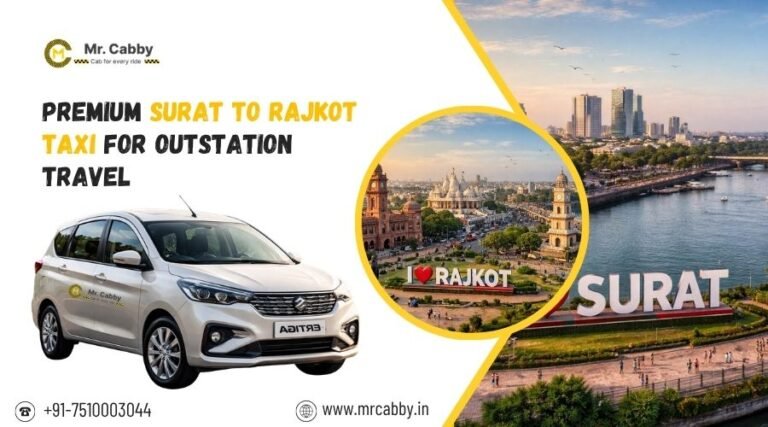 Surat to Rajkot Taxi