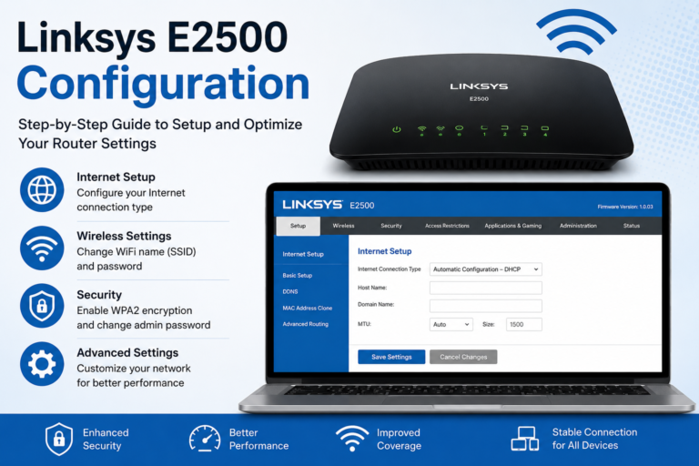 Linksys E2500 Configuration: A Complete Guide to Optimize Your Router Settings linksys e2500 configuration